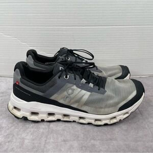 On Running Men's Gray and Black Athletic Shoes